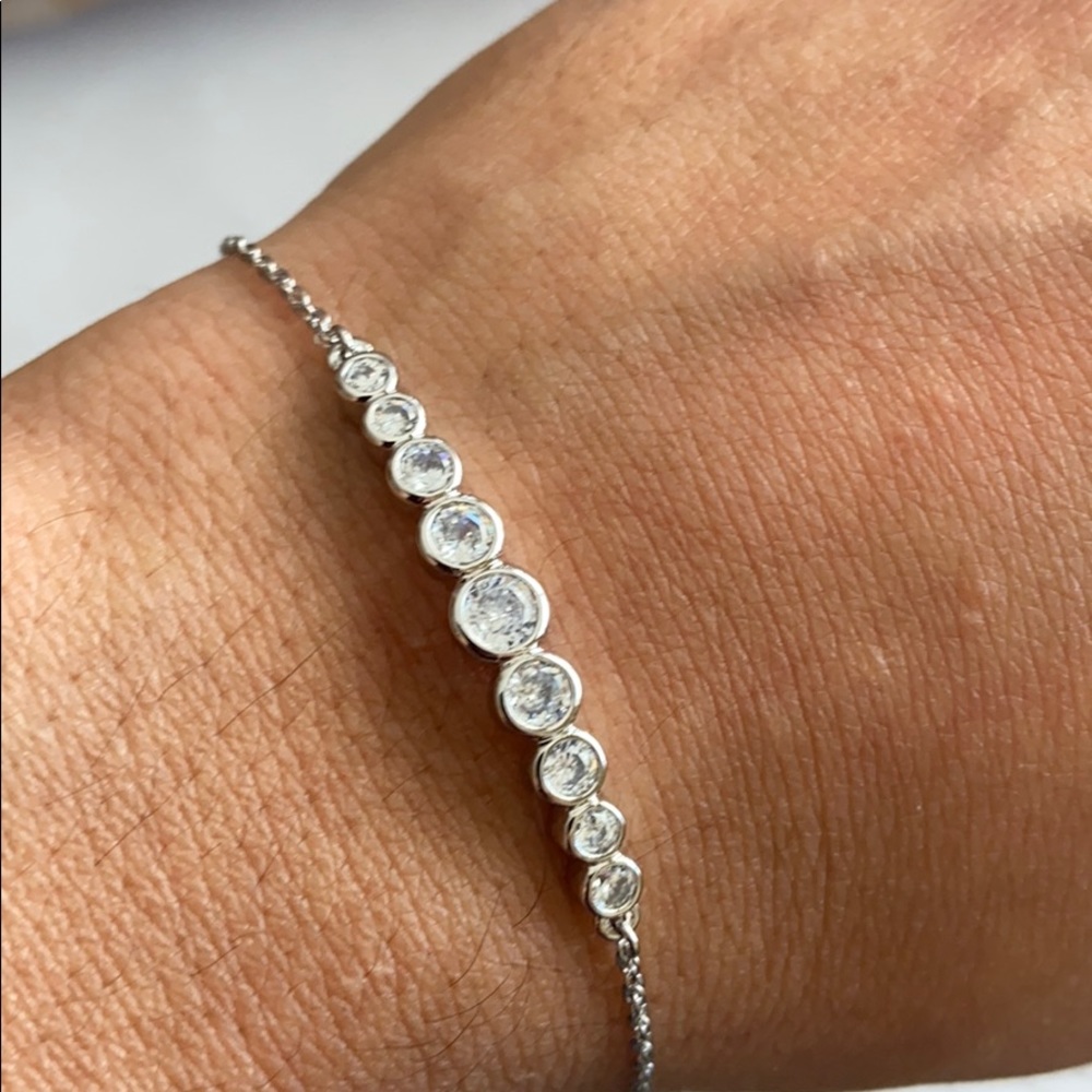 NWT authentic KS Silver bracelet